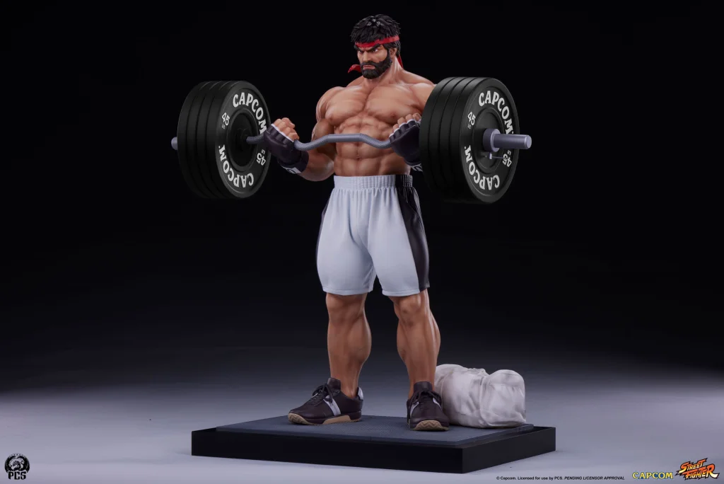 Street Fighter - Premier Series Statue - Ryū (Powerlifting Battle Silver Ex)