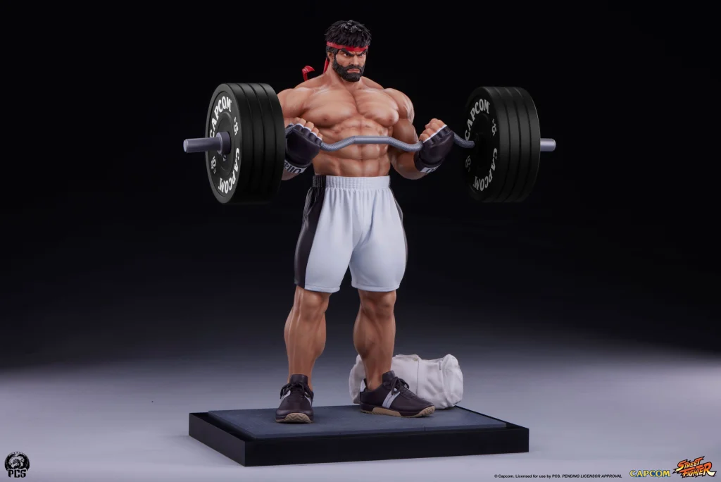 Street Fighter - Premier Series Statue - Ryū (Powerlifting Battle Silver Ex)