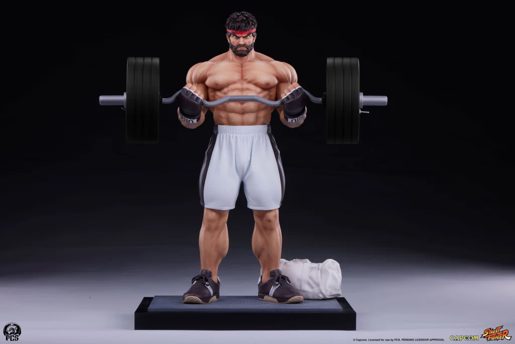 Street Fighter - Premier Series Statue - Ryū (Powerlifting Battle Silver Ex)