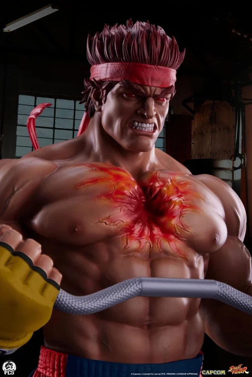 Street Fighter - Premier Series Statue - Evil Ryū (Powerlifting Ex)