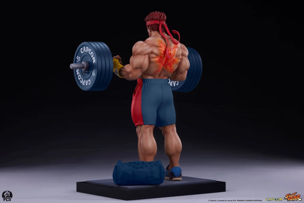 Street Fighter - Premier Series Statue - Evil Ryū (Powerlifting Ex)