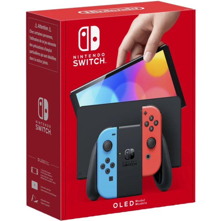 Nintendo Switch OLED-Modell (Neon-Blau/Neon-Rot)