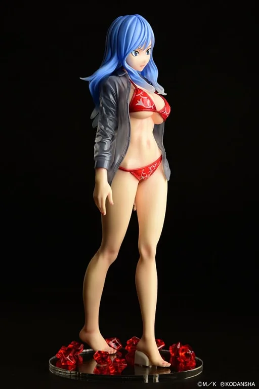 Fairy Tail - Scale Figure - Juvia Lockser (Gravure_Style, Sheer Wet Shirt SP, Red Bikini!!)