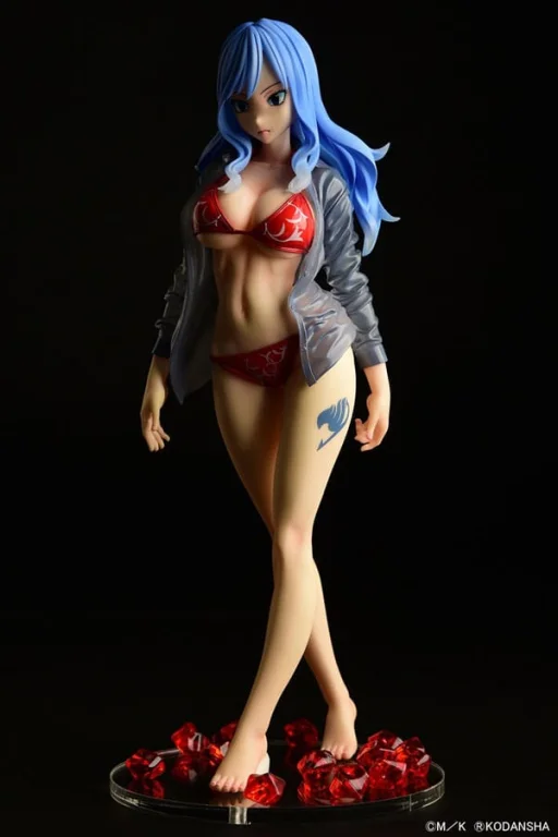 Fairy Tail - Scale Figure - Juvia Lockser (Gravure_Style, Sheer Wet Shirt SP, Red Bikini!!)