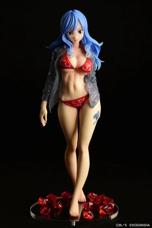 Fairy Tail - Scale Figure - Juvia Lockser (Gravure_Style, Sheer Wet Shirt SP, Red Bikini!!)