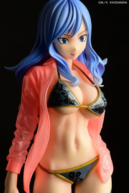 Fairy Tail - Scale Figure - Juvia Lockser (Gravure_Style, Sheer Wet Shirt SP, Black Bikini!!)