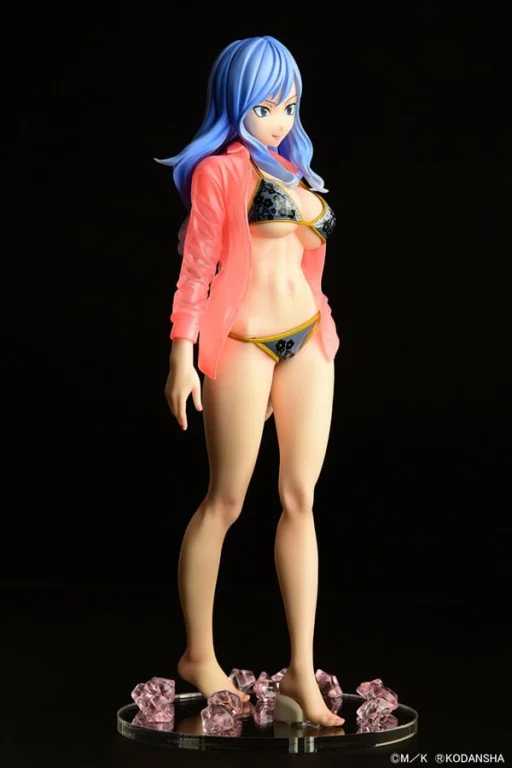 Fairy Tail - Scale Figure - Juvia Lockser (Gravure_Style, Sheer Wet Shirt SP, Black Bikini!!)