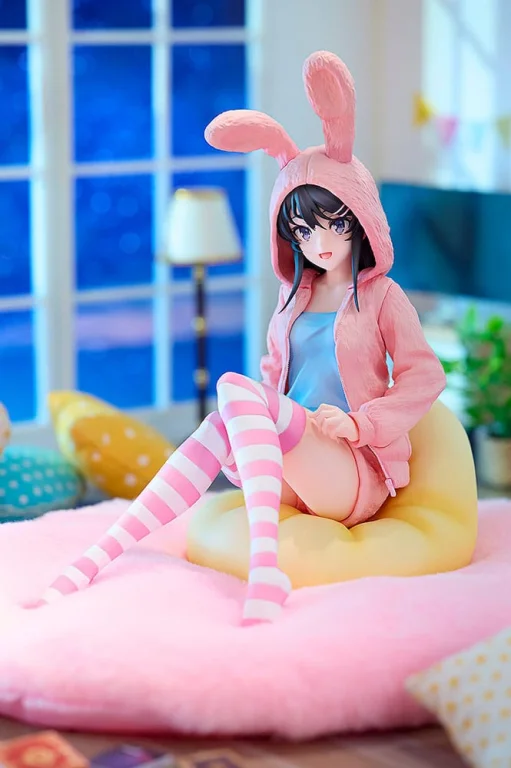 Rascal Does Not Dream - Scale Figure - Mai Sakurajima (Hoodie☆Look Rabbit Ears ver., Popular Edition)