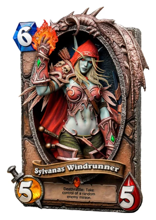 Hearthstone - Art Frame - Sylvanas Windrunner