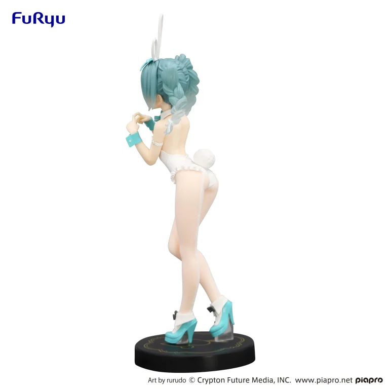 Character Vocal Series - BiCute Bunnies Figure - Miku Hatsune (rurudo white color ver.)