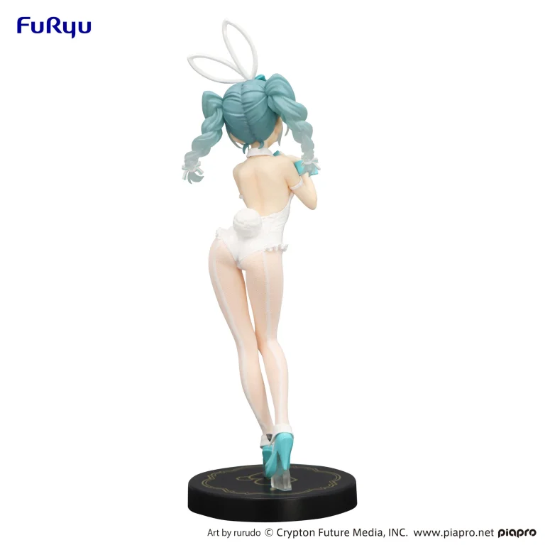 Character Vocal Series - BiCute Bunnies Figure - Miku Hatsune (rurudo white color ver.)