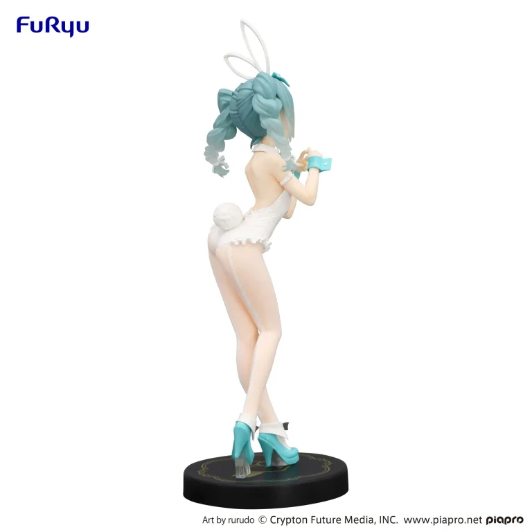 Character Vocal Series - BiCute Bunnies Figure - Miku Hatsune (rurudo white color ver.)