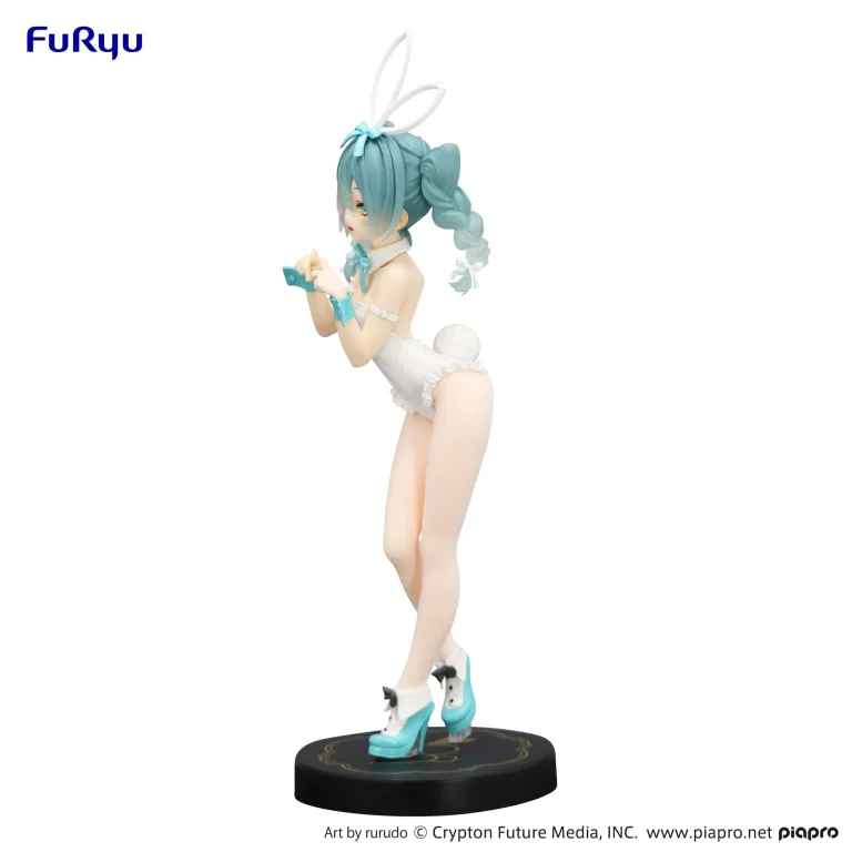 Character Vocal Series - BiCute Bunnies Figure - Miku Hatsune (rurudo white color ver.)