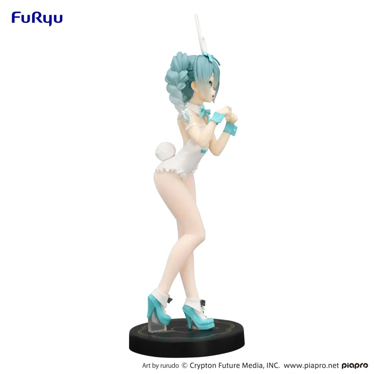 Character Vocal Series - BiCute Bunnies Figure - Miku Hatsune (rurudo white color ver.)