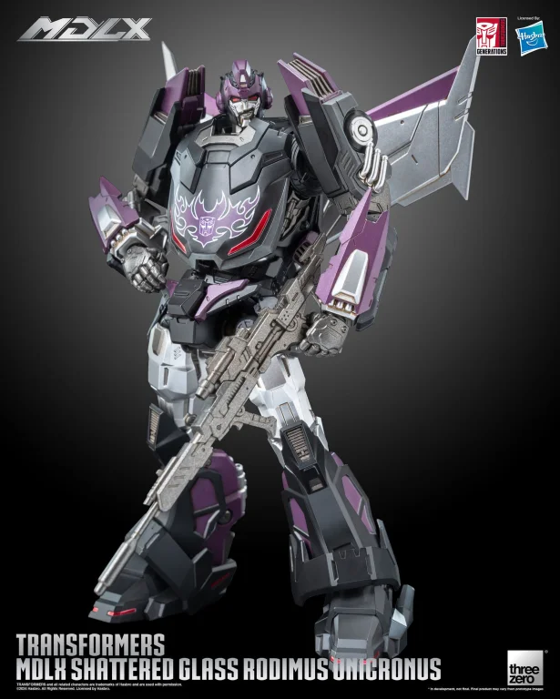 Transformers - MDLX - Shattered Glass Rodimus Unicronus