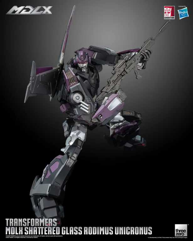 Transformers - MDLX Action Figure - Shattered Glass Rodimus Unicronus