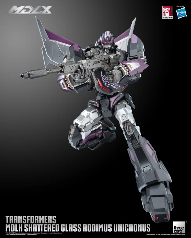 Transformers - MDLX - Shattered Glass Rodimus Unicronus