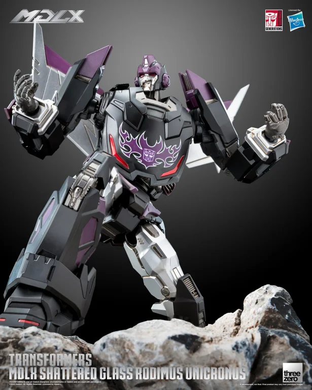 Transformers - MDLX - Shattered Glass Rodimus Unicronus