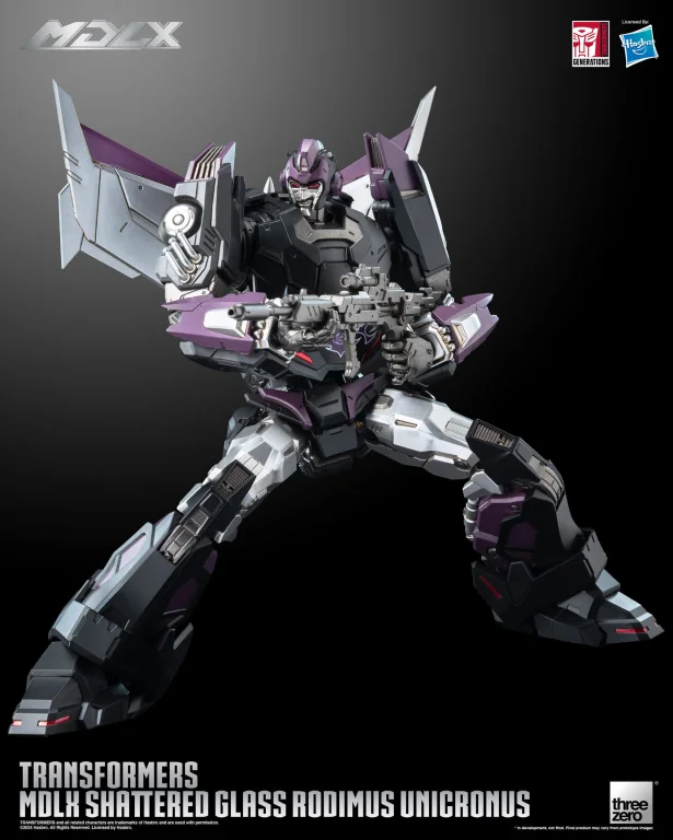 Transformers - MDLX Action Figure - Shattered Glass Rodimus Unicronus