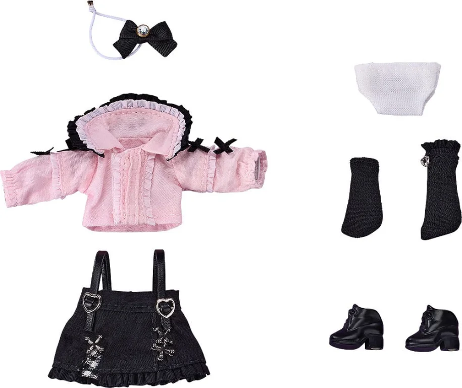 Nendoroid Doll - Zubehör - Outfit Set: Suspender Skirt Set (Pink & Black)