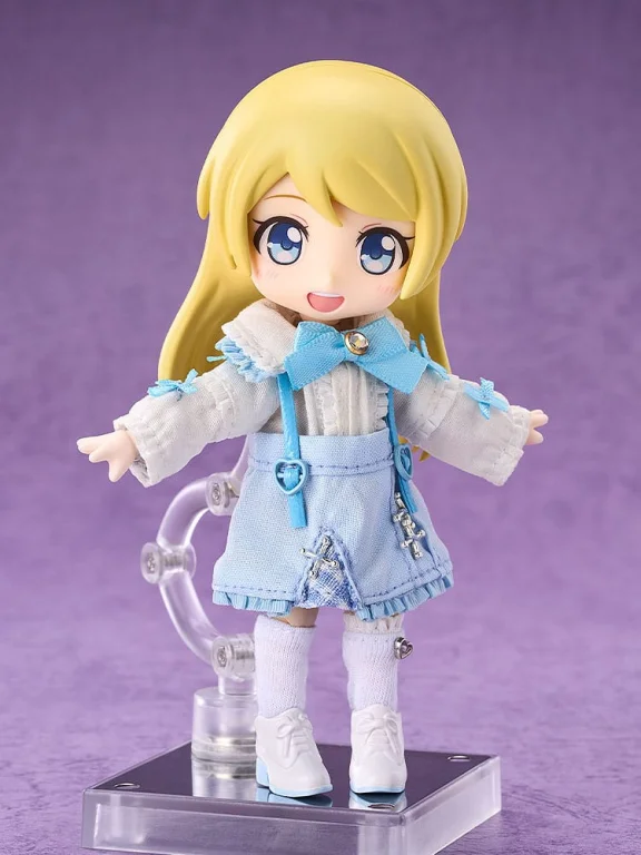 Nendoroid Doll - Zubehör - Outfit Set: Suspender Skirt Set (White & Blue)