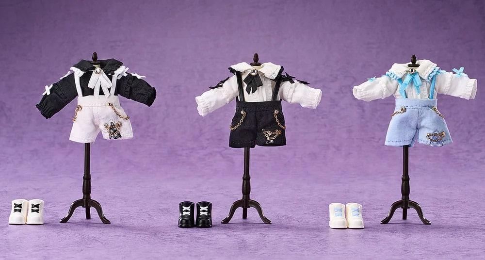 Nendoroid Doll - Zubehör - Outfit Set: Suspender Shorts Set (White & Black)