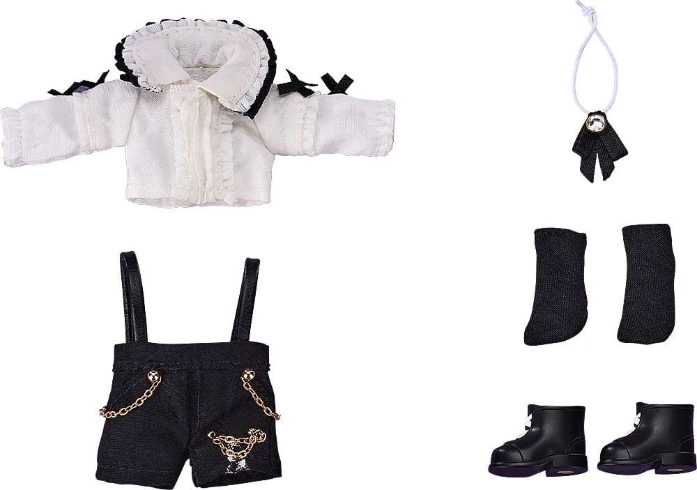 Nendoroid Doll - Zubehör - Outfit Set: Suspender Shorts Set (White & Black)