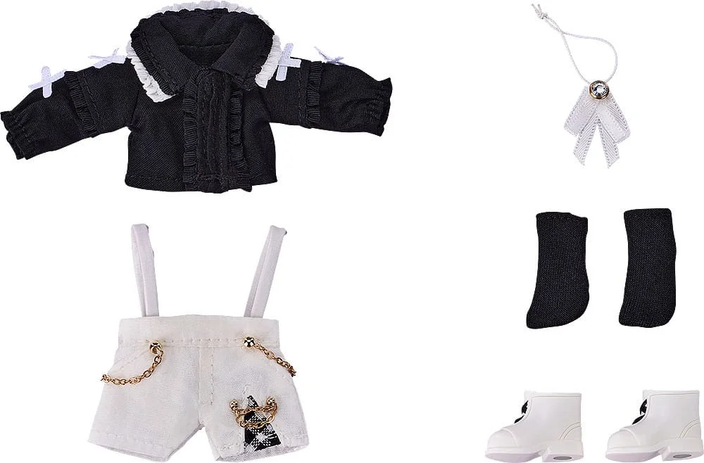 Nendoroid Doll - Zubehör - Outfit Set: Suspender Shorts Set (Black & White)