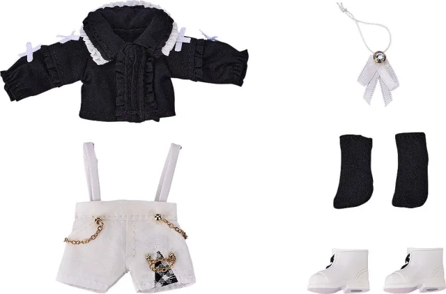 Produktbild zu Nendoroid Doll - Zubehör - Outfit Set: Suspender Shorts Set (Black & White)