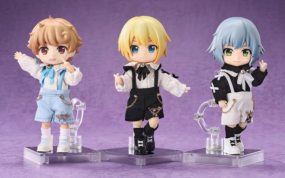 Nendoroid Doll - Zubehör - Outfit Set: Suspender Shorts Set (White & Blue)