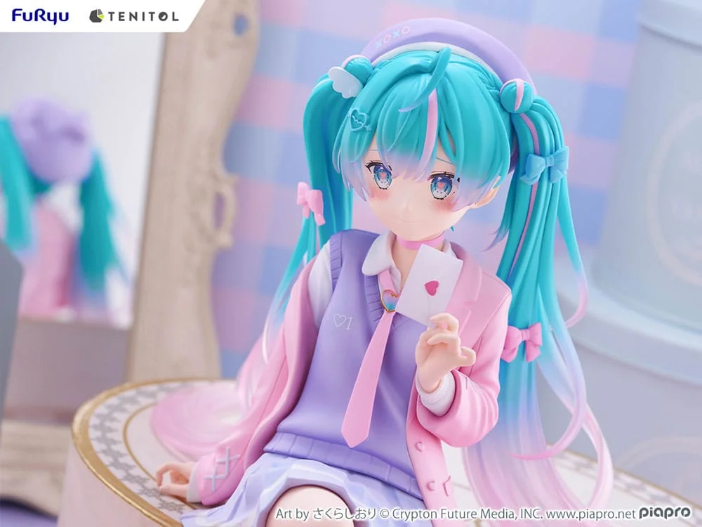 Character Vocal Series - TENITOL - Noodle Stopper Figure - Miku Hatsune (Love Blazer)