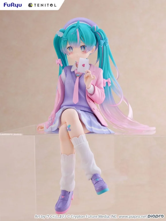 Character Vocal Series - TENITOL - Noodle Stopper Figure - Miku Hatsune (Love Blazer)