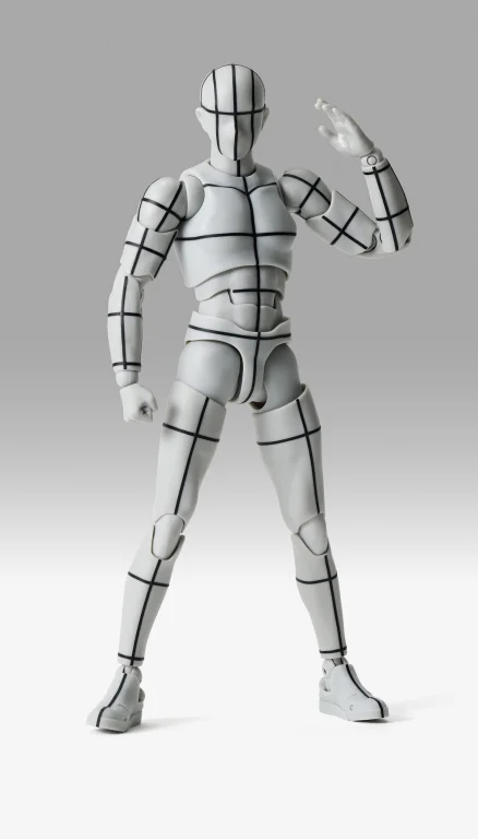 Figuarts - S.H.Figuarts - Body-kun (Sports Edition Wire Frame Gray Color Ver.)