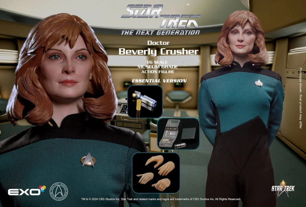 Star Trek - Scale Action Figure - Dr. Beverly Crusher (Essential Edition)