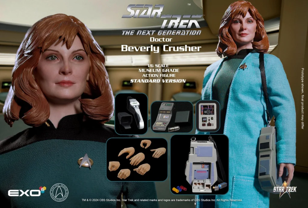 Star Trek - Scale Action Figure - Dr. Beverly Crusher (Standard Edition)