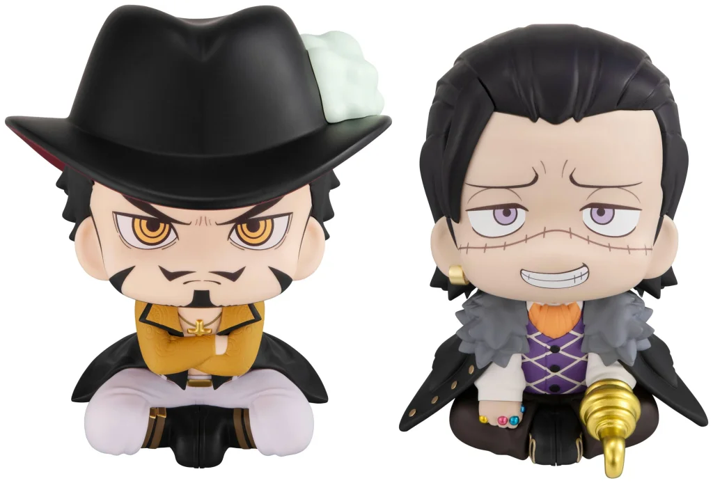 One Piece - Look Up Series - Dracule Mihawk & Crocodile (Set)