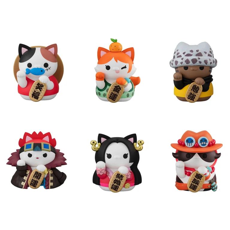 One Piece - MEGA CAT PROJECT - Maneki Neko Fortune Lucky ☆ Cat Pirates