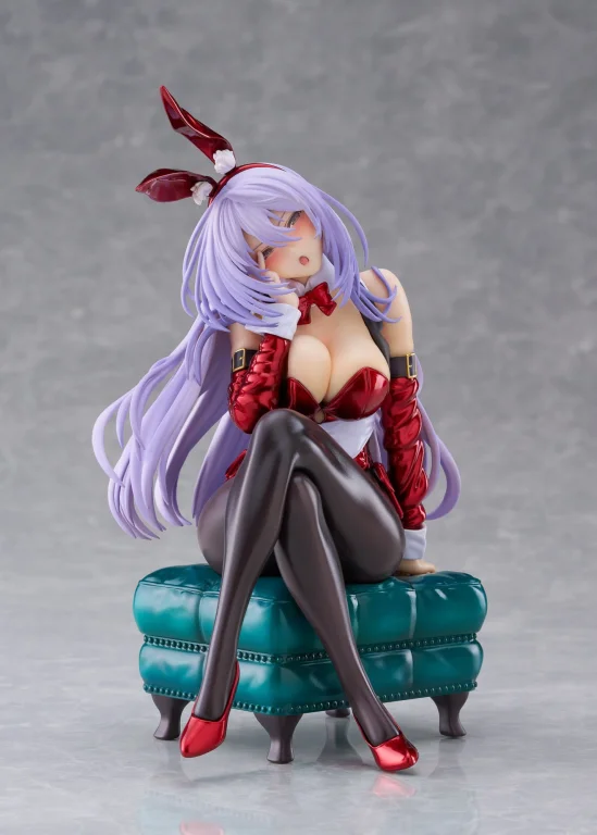 Shy Girls in Love - Scale Figure - Tsuduri Amagasa (Bunny Style, Christmas Santa Color)