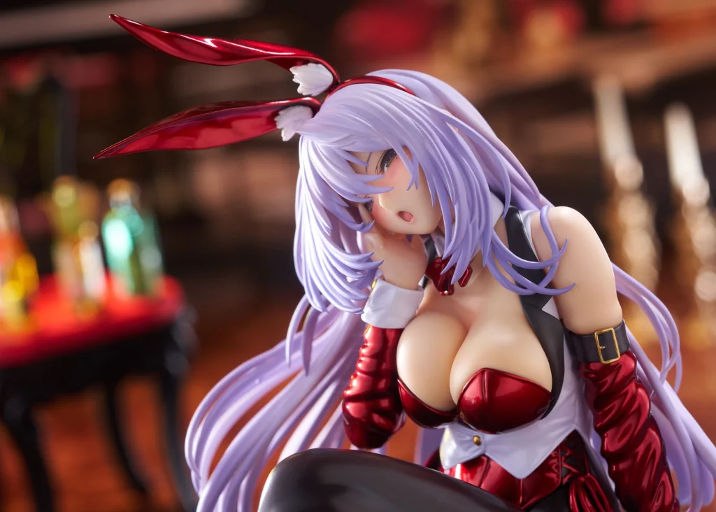 Shy Girls in Love - Scale Figure - Tsuduri Amagasa (Bunny Style, Christmas Santa Color)