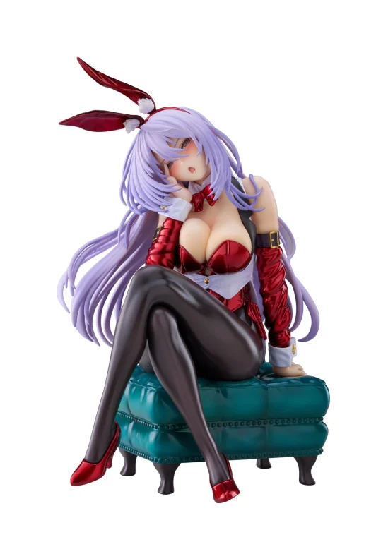 Shy Girls in Love - Scale Figure - Tsuduri Amagasa (Bunny Style, Christmas Santa Color)