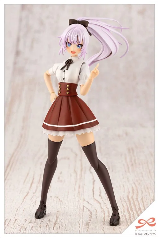 SOUSAI SHOJO TEIEN - Plastic Model Kit - Ritsuka Saeki (St. Iris Gakuen Girls' High School Summer Clothes, Dreaming Style Nobel Rose)