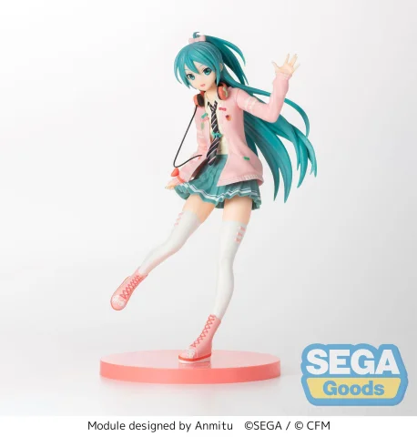 Produktbild zu Character Vocal Series - SPM Figure - Miku Hatsune (Ribbon Girl)