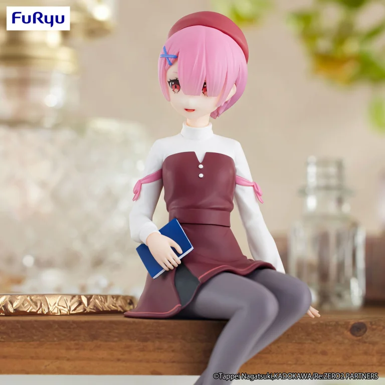 Re:ZERO - Noodle Stopper Figure - Ram (Book Girl)