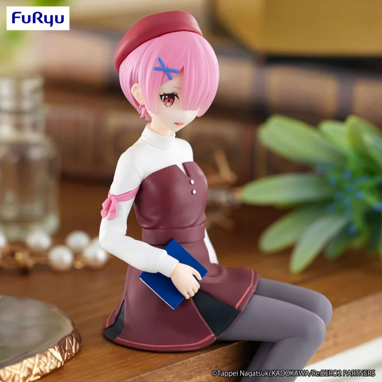 Re:ZERO - Noodle Stopper Figure - Ram (Book Girl)