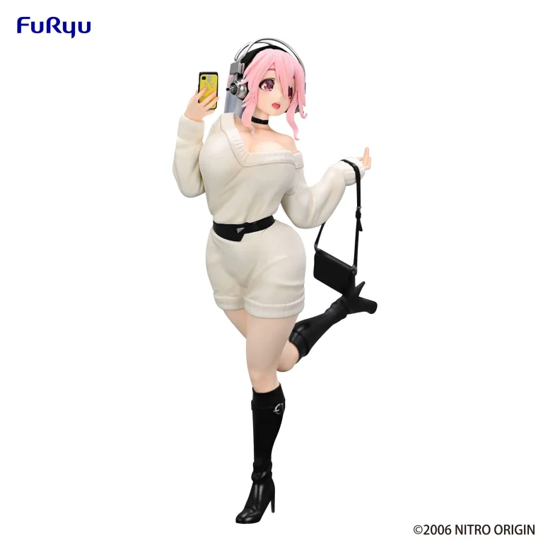 Super Sonico - Trio-Try-iT Figure - Super Sonico (Winter Memory ver.)