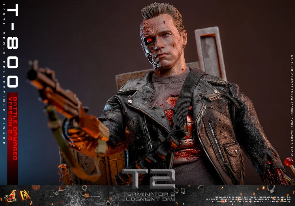 Terminator - Scale Action Figure - T-800 (Battle Damaged Version 2.0)