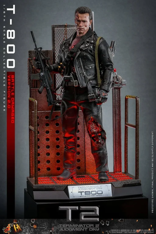 Terminator - Scale Action Figure - T-800 (Battle Damaged Version 2.0)