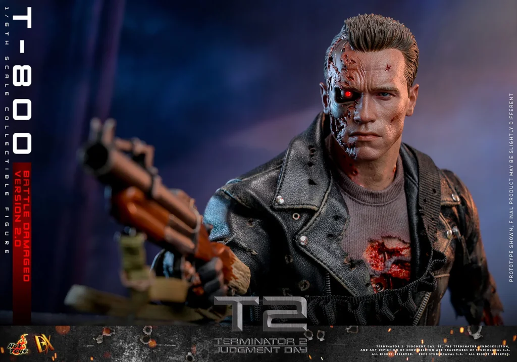 Terminator - Scale Action Figure - T-800 (Battle Damaged Version 2.0)