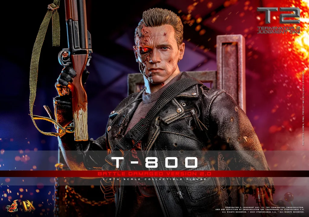 Terminator - Scale Action Figure - T-800 (Battle Damaged Version 2.0)