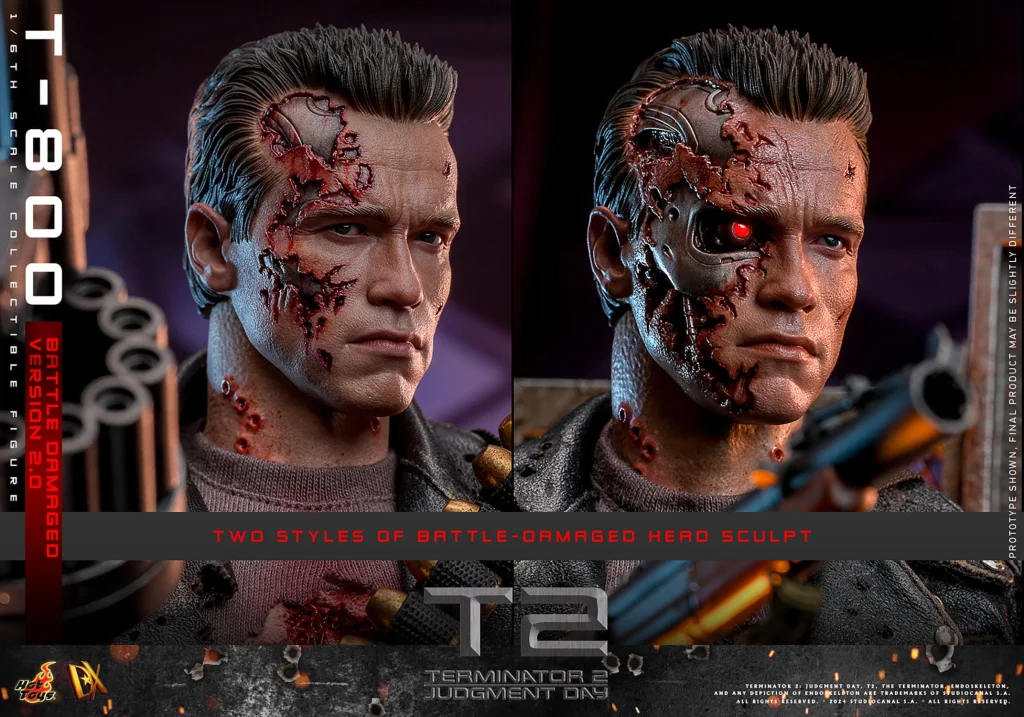 Terminator - Scale Action Figure - T-800 (Battle Damaged Version 2.0)